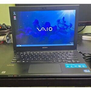 Sony Vaio SVS13A25PXB Rare Laptop I7 3rd Gen 12 GB Ram 256 GB SSD 2GB 640M Gold